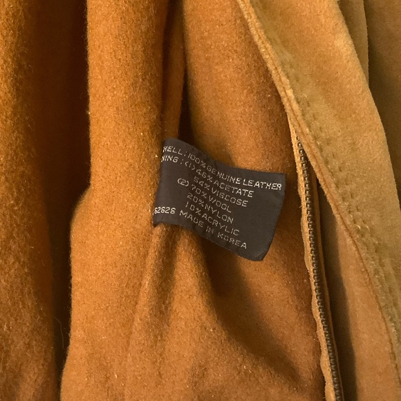 Rare Harbour Club Vintage Genuine Suede Leather Jacket - Picture 4 of 6